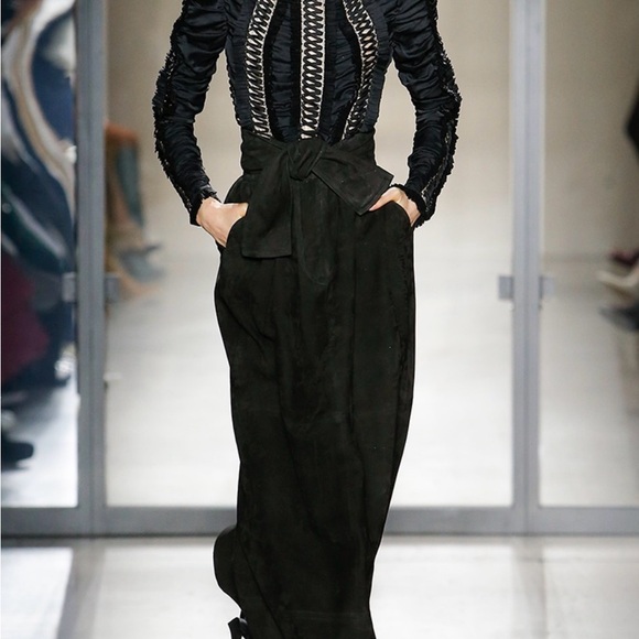 Zimmermann Espionage Obi Suede Skirt NWT - Picture 4 of 4